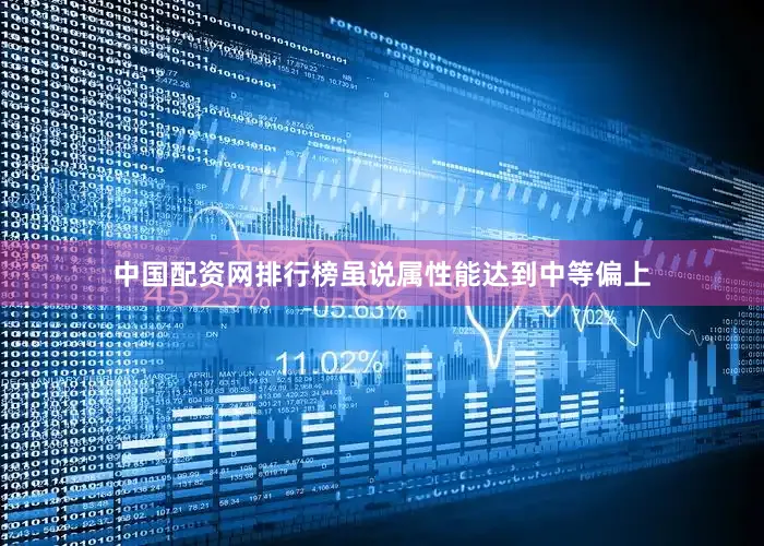 中国配资网排行榜虽说属性能达到中等偏上